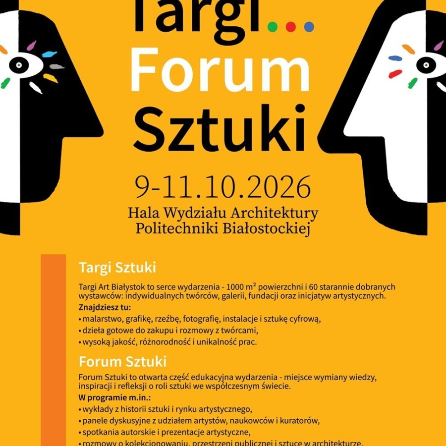 Art Białystok 2026: trzy dni targów, spotkań i debat o sztuce