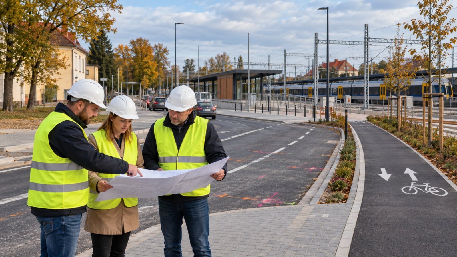 Augustów planuje przebudowę trzech ulic przy dworcu PKP
