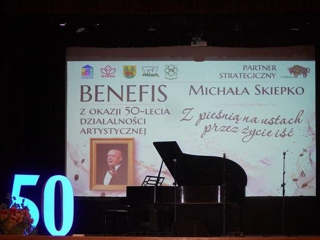 Michał Skiepko świętował 50-lecie działalności artystycznej