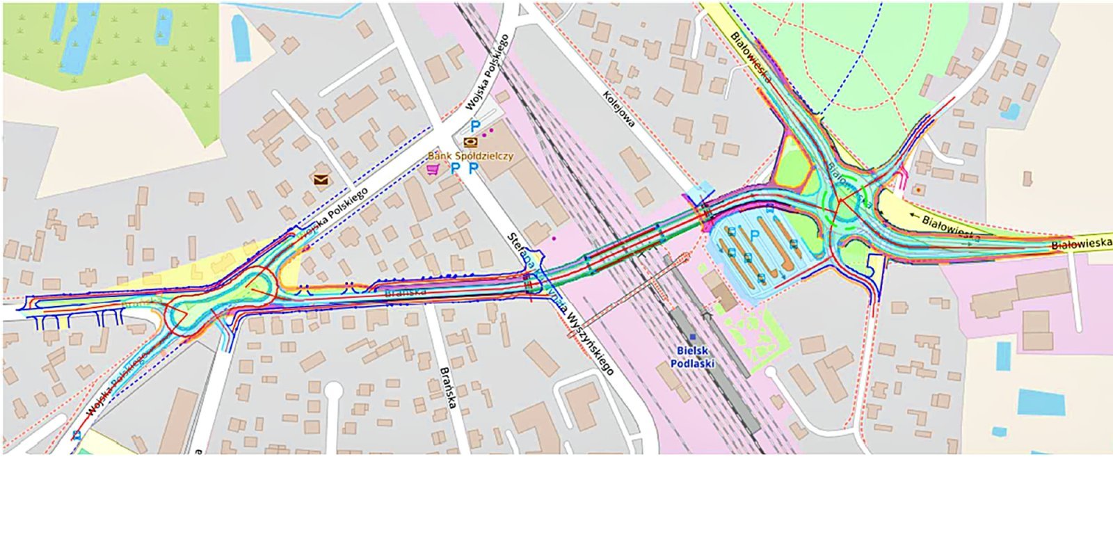 Mieszkańcy poznają projekt wiaduktu w Bielsku Podlaskim