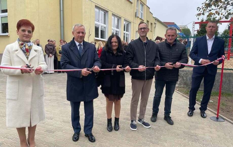 Nowy park edukacyjny otwarto przy szkole w Sokółce