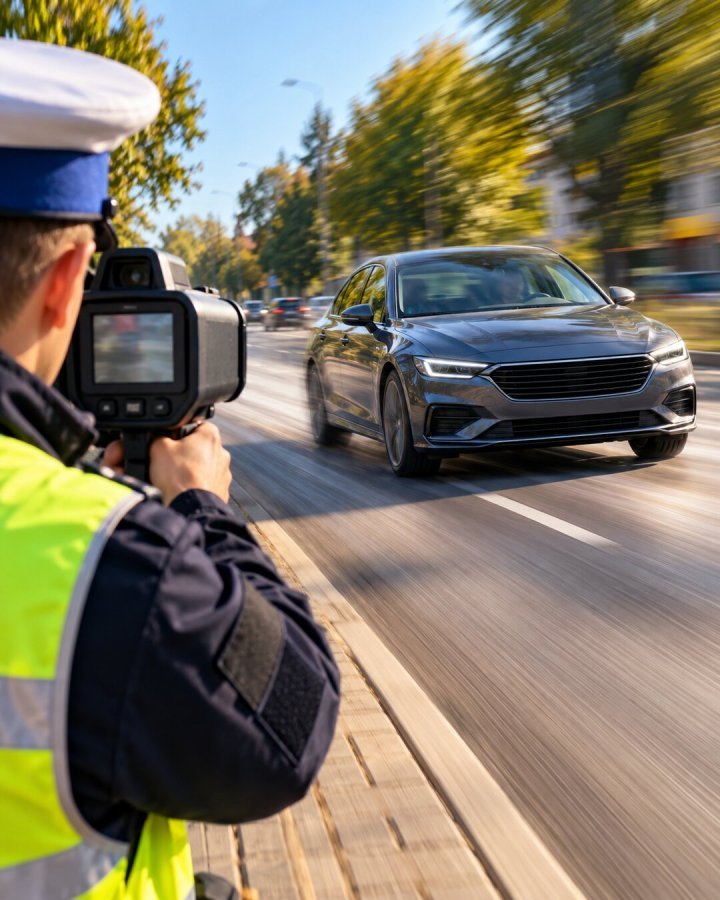 Pędził przez Zambrów 120 km/h. Stracił prawo jazdy