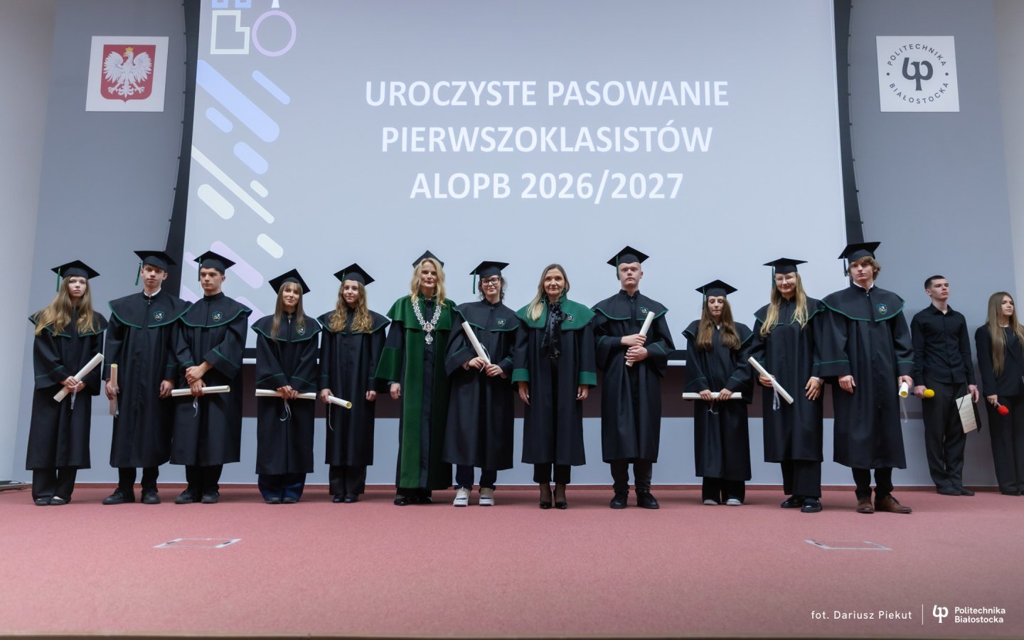 Pierwszoklasiści ALO PB złożyli uroczyste ślubowanie