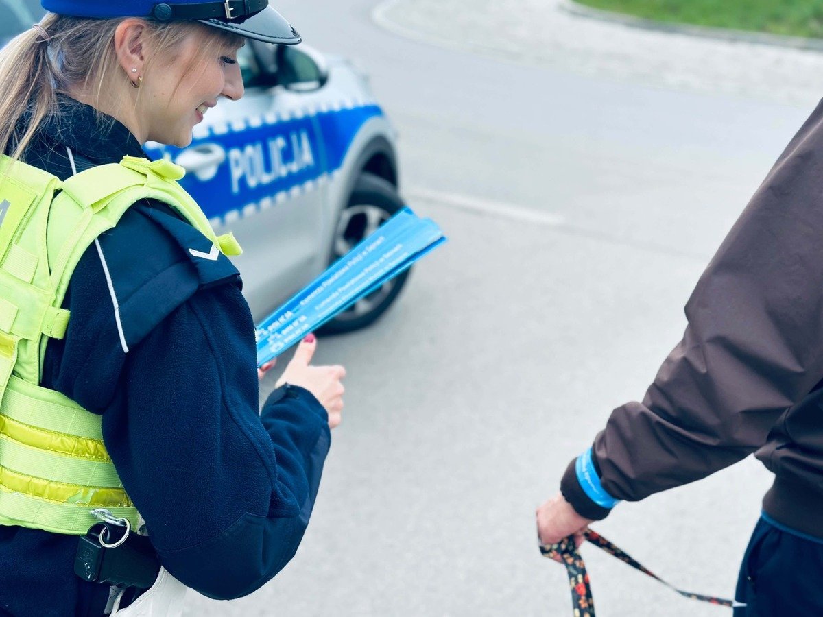 Policja zaostrza kontrole przy przejściach dla pieszych