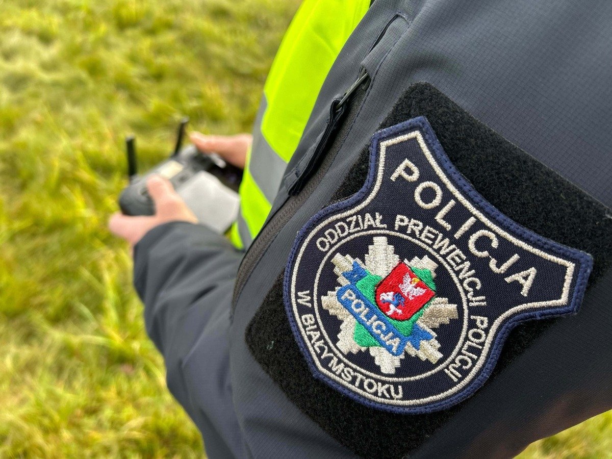 Polscy i litewscy policjanci szkolili się z obsługi dronów w Serwach