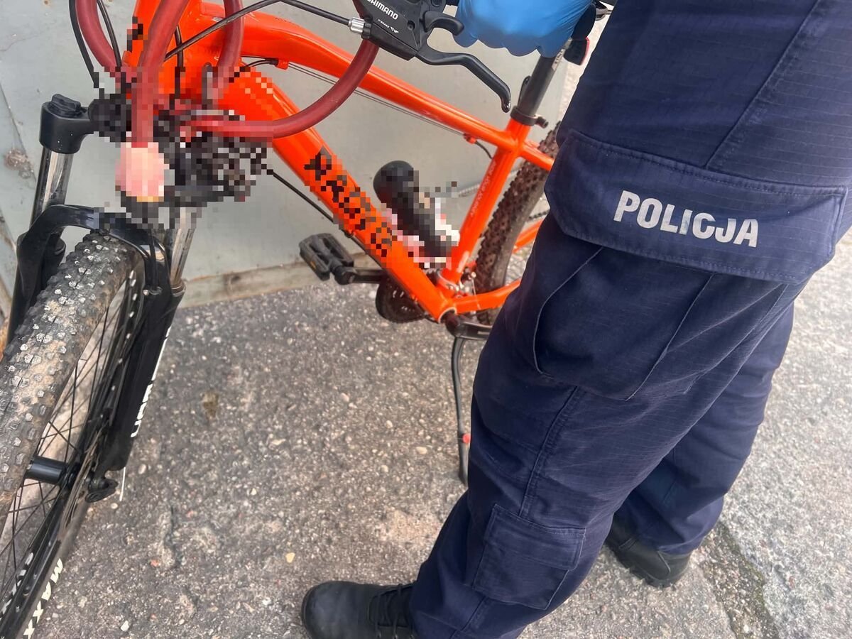 Pomylił rowery przed sklepem. Policjanci wyjaśnili nietypową sprawę