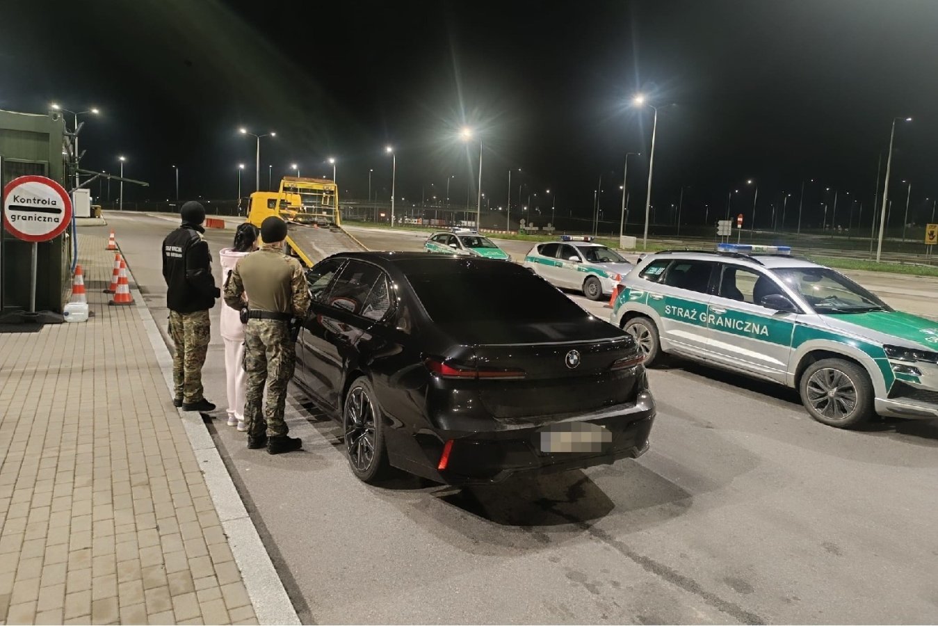 Straż Graniczna odzyskała BMW warte około 300 tys. zł