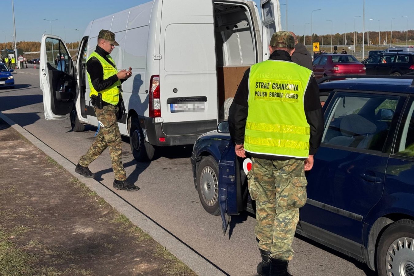Sześć odmów wjazdu podczas kontroli na granicy z Litwą