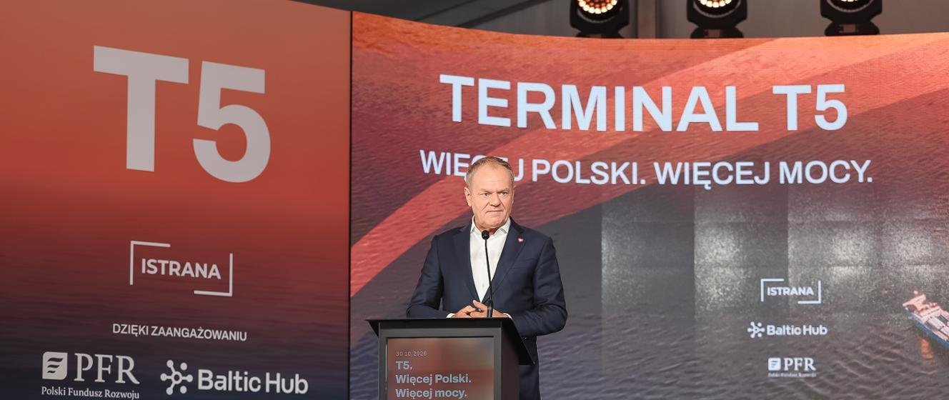 Terminal T5 w Gdańsku rozpoczyna obsługę morskiej energetyki