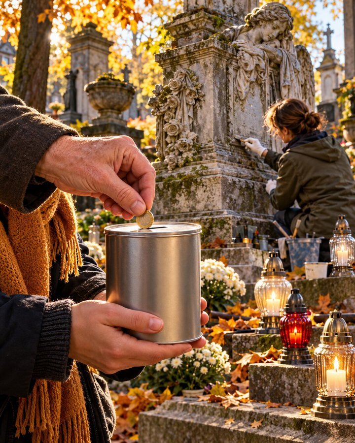 Trzy dni kwesty na ratowanie łomżyńskich zabytków cmentarnych