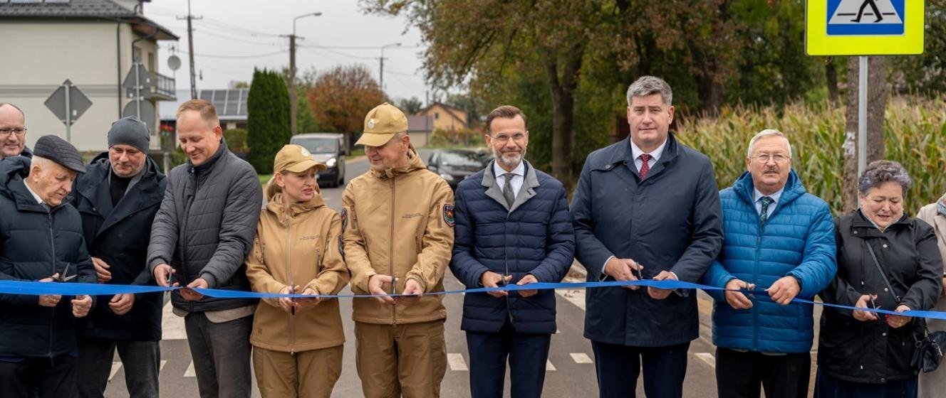 Wyremontowano drogę z Grabowa do Janówki w gminie Augustów