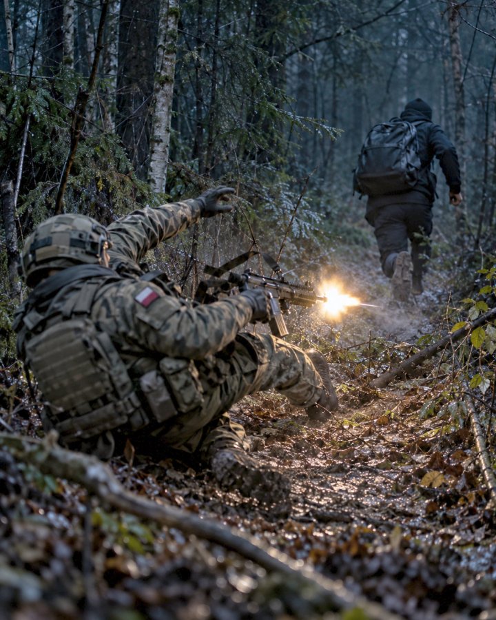 Żołnierz postrzelił migranta na granicy. 3 lata ciągali go po sądach!